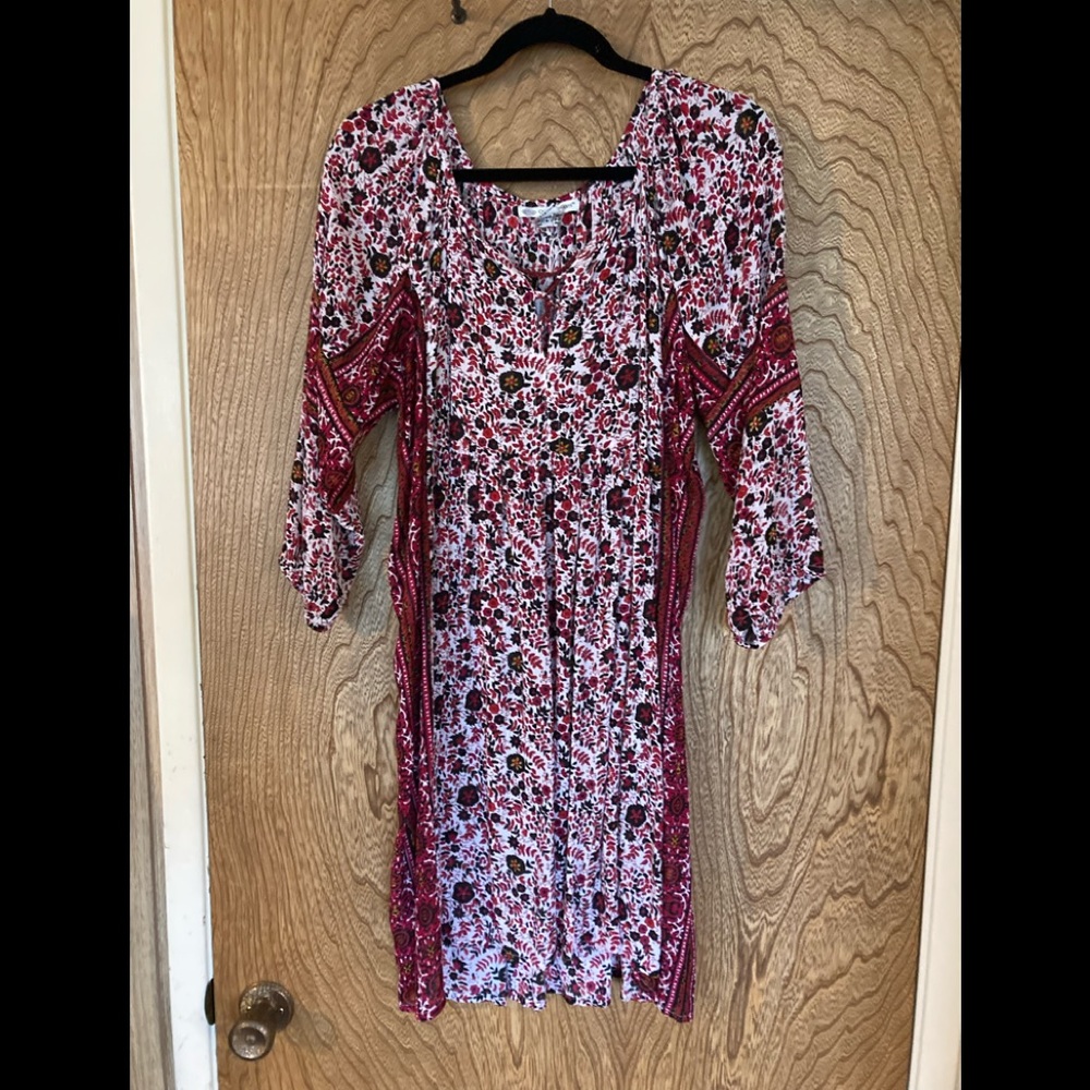 Print dress from India